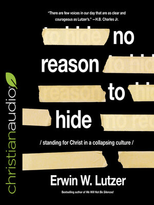 cover image of No Reason to Hide